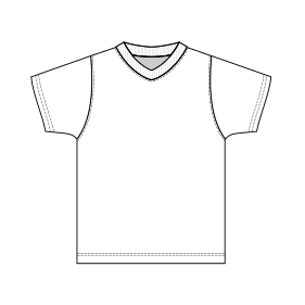 Fashion sewing patterns for T-Shirt 7809